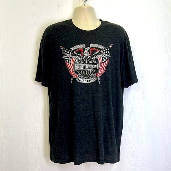 Harley Davidson - 2014 American Legends Killer Creek Roswell GA T Shirt XL - Picture 2 of 11
